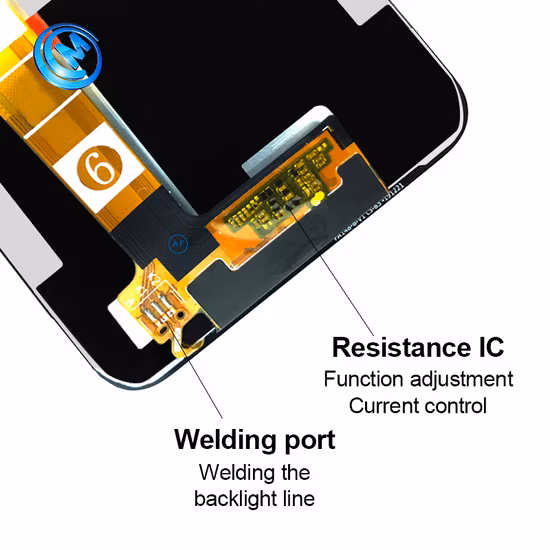 2021 オリジナル高品質 LCD タッチデジタイザー Oca フロントガラス付き IC なしスクリーンガラス修理用